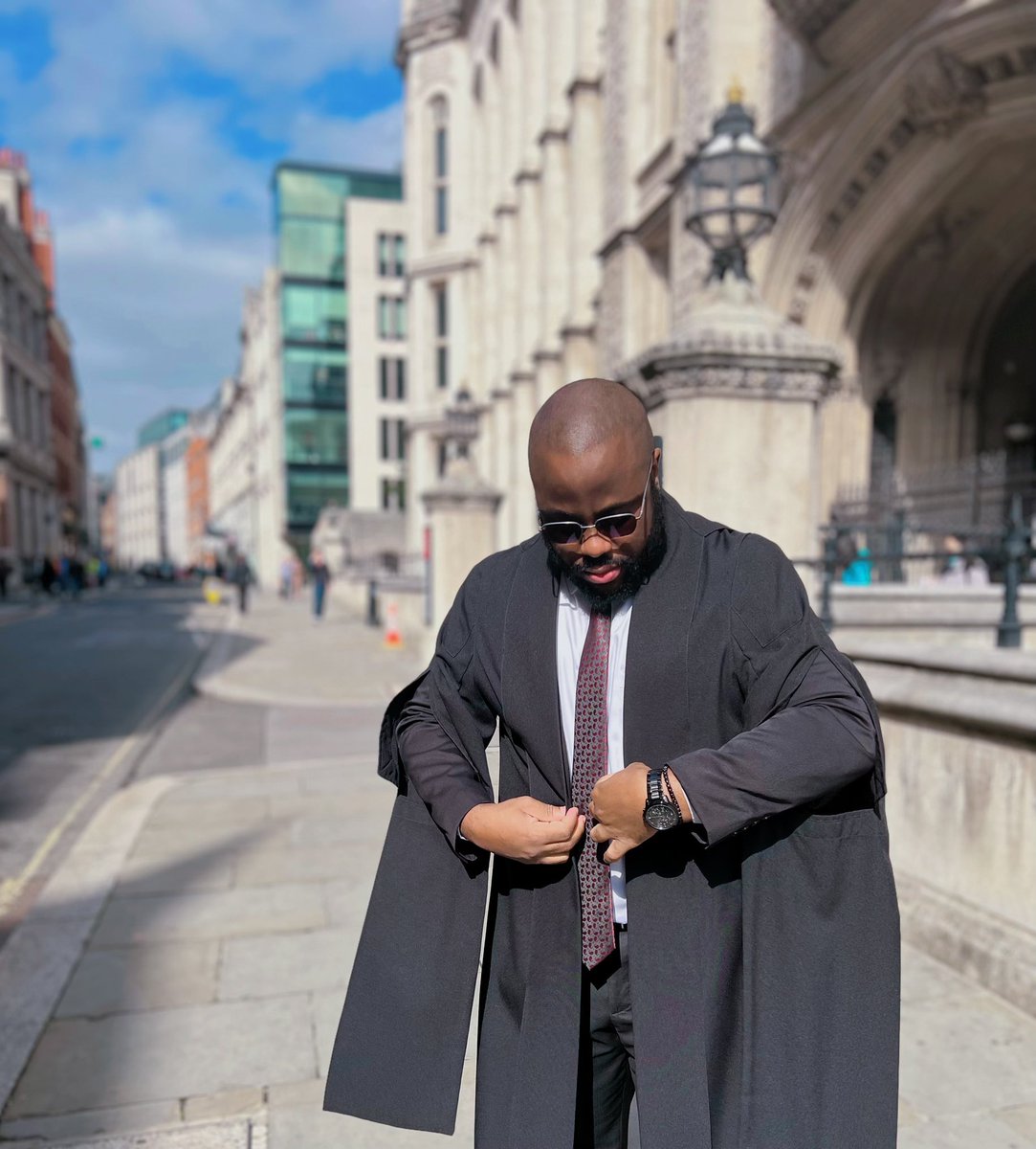 the_mazician's tweet photo. Pleased to share that I’ve been formally admitted to practise law as a solicitor of the Senior Courts of England &amp; Wales, in addition to Nigeria and the State of New York. 

Grateful for the support from family and friends. https://t.co/MXLo8QTdDI