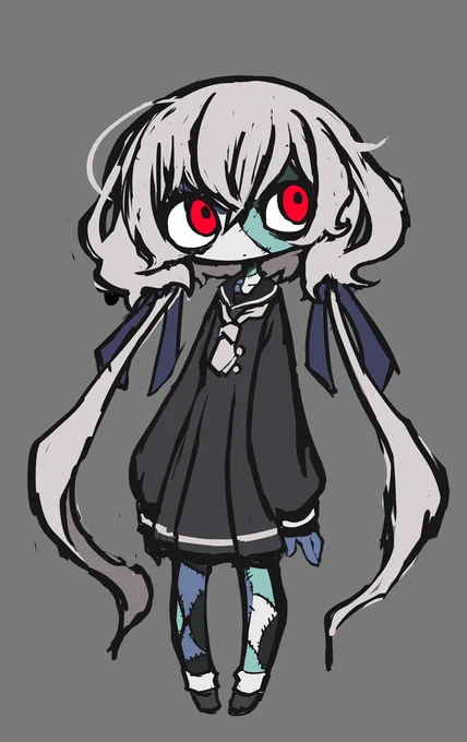 いにしえに描いたかわいい4号ちゃんの絵を見つけたので再掲です 
