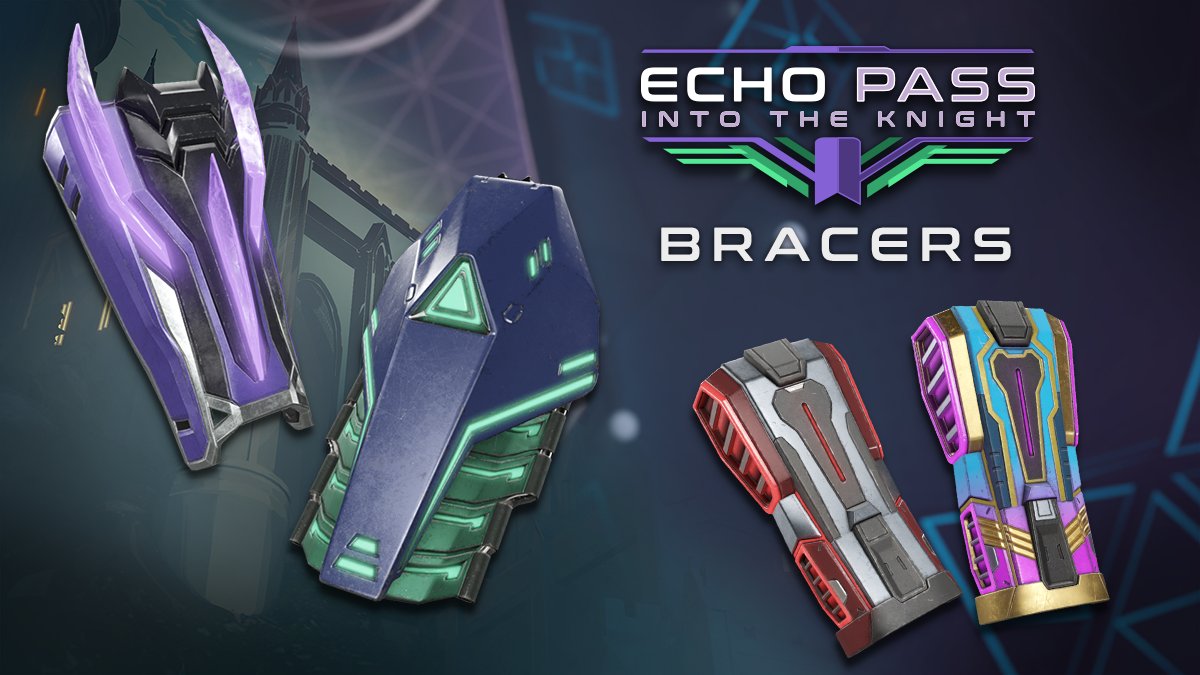 We can't wait for you to get your hands on our latest bracers, designed to look amazing with our new emissive rewards. Come Into the Knight with us on October 4th.