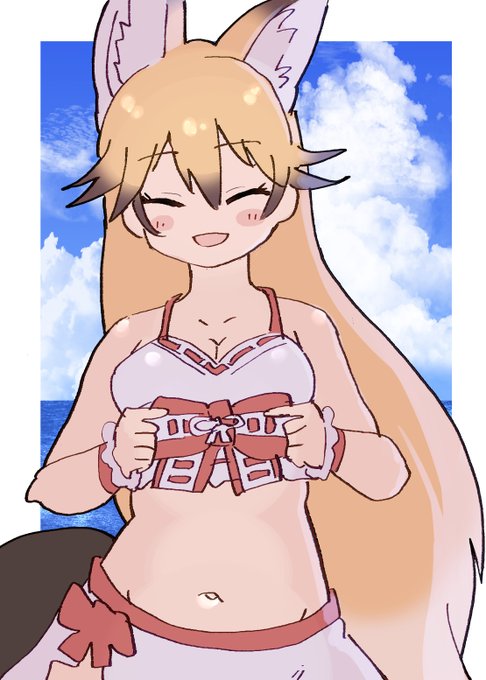 #夏が終わりそうだし今年描いた水着絵を貼ろう 