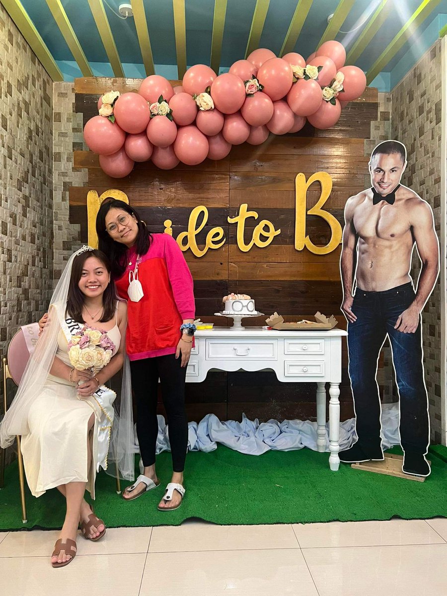 MomshieNessa's tweet photo. My heart is full today. The bridal shower was a success. I'm so excited for the upcoming wedding of my dearest friend/cousin. โค๏ธ #HSbarkada https://t.co/fSyaSYxrJY