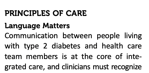 docmaltese's tweet photo. People living with diabetes should not be referred to as “diabetics” or described as “noncompliant” or blamed for their health condition. (ADA/EASD 2022 consensus ).

 #LanguageMatters #EASD2022 https://t.co/10jokln7ok