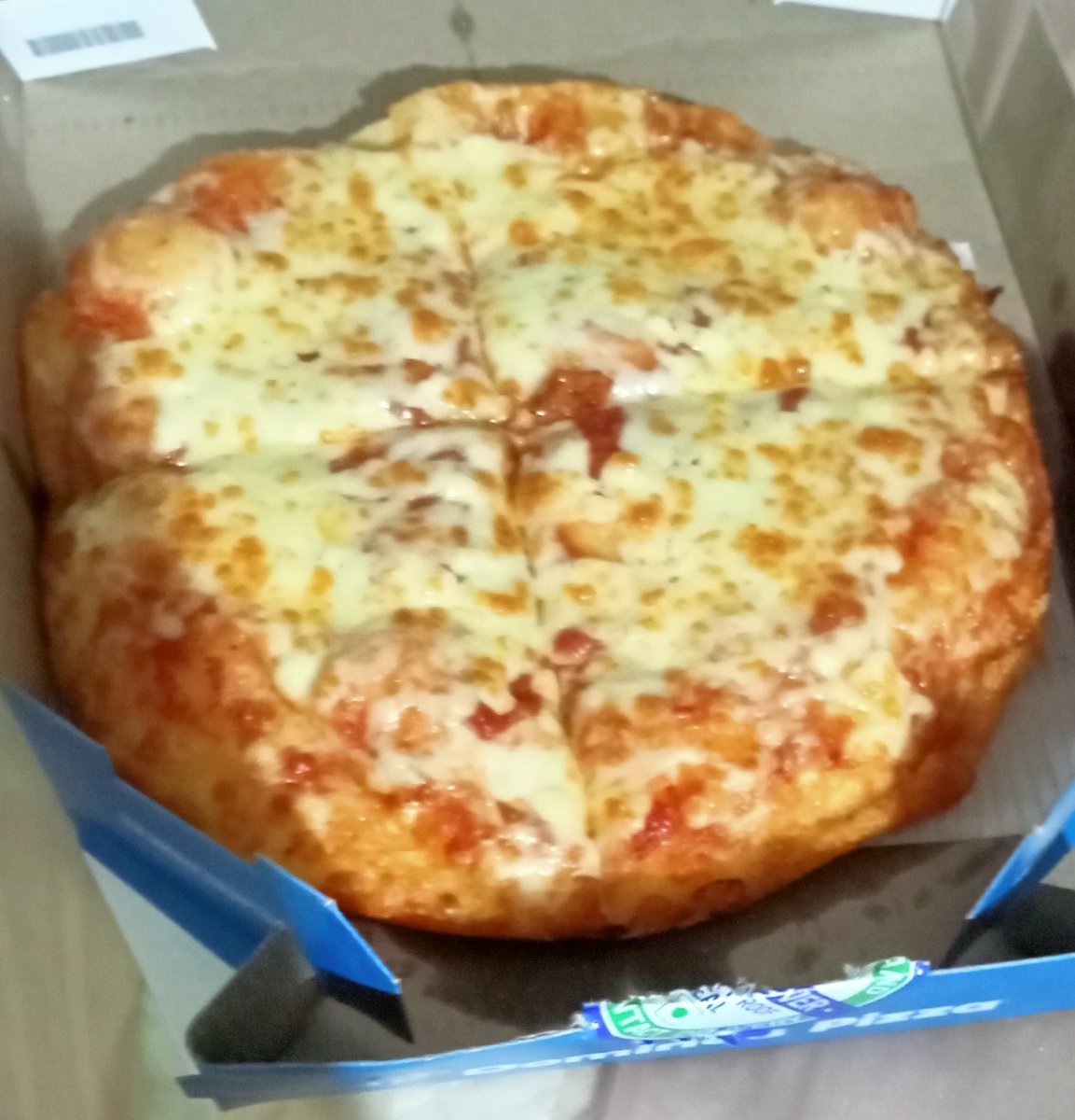 Worst pan pizza of Domino's  this is my worst experience of Vadodara outlet continually happened with me I have talk with store manager . Telling me give me solution
Look into this  <a href="/dominos_india/">dominos_india</a>