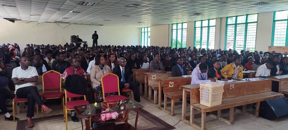 Be grateful of where you are and what you have. God will not bring pain without purpose.- Gakwandi Ariane.