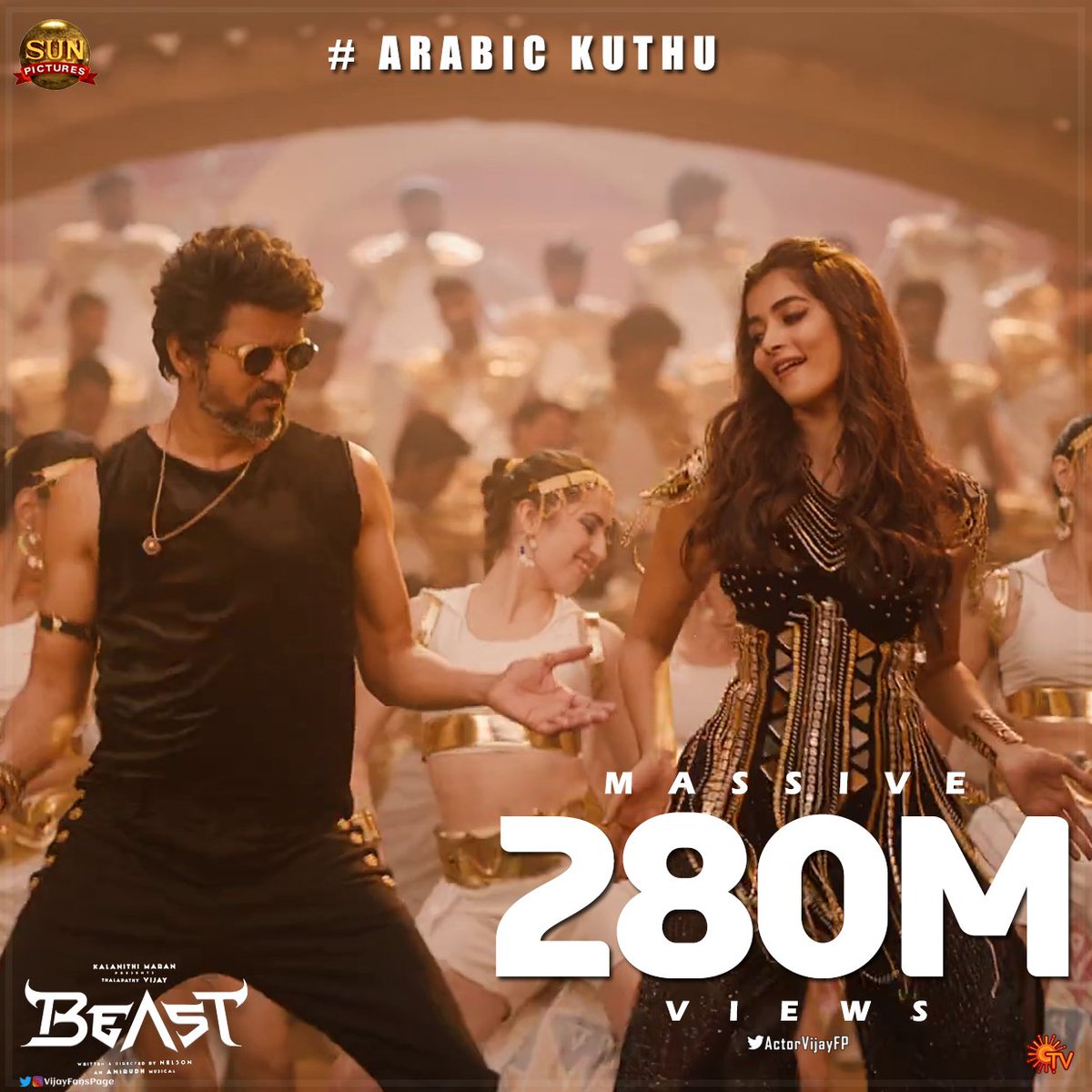 Beast Fan Page on Twitter "2️⃣8️⃣0️⃣ MILLION Views & 2.7M Likes for 