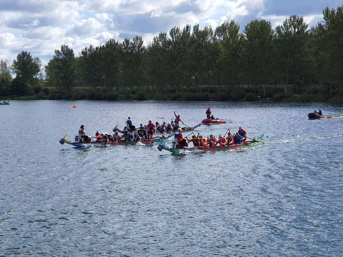 EmilyJSwaby's tweet image. I don’t think anyone on the team can quite believe it, but we won the 2022 Milton Keynes Dragonboat Festival! 🐉
After competing against 47 other teams, the Philosophical Dragons (PhDs) came out the other side as both the Champions and Mixed Champions! 🐲🚣 @OU_STEM @OU_EEE