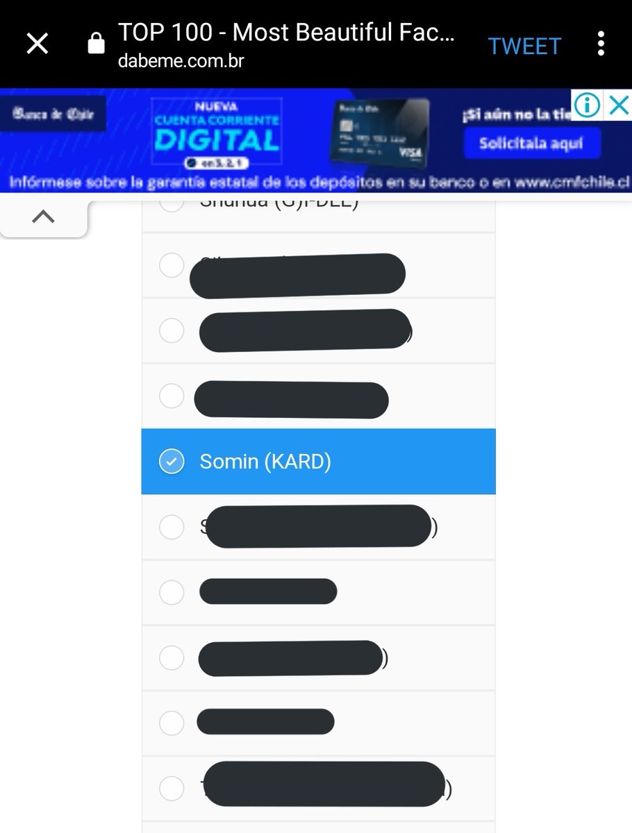 AddictedKard's tweet photo. Did you voted for Somin today?
Remember, unlimited votes
#KARD #SOMIN https://t.co/aEkgR61ga9