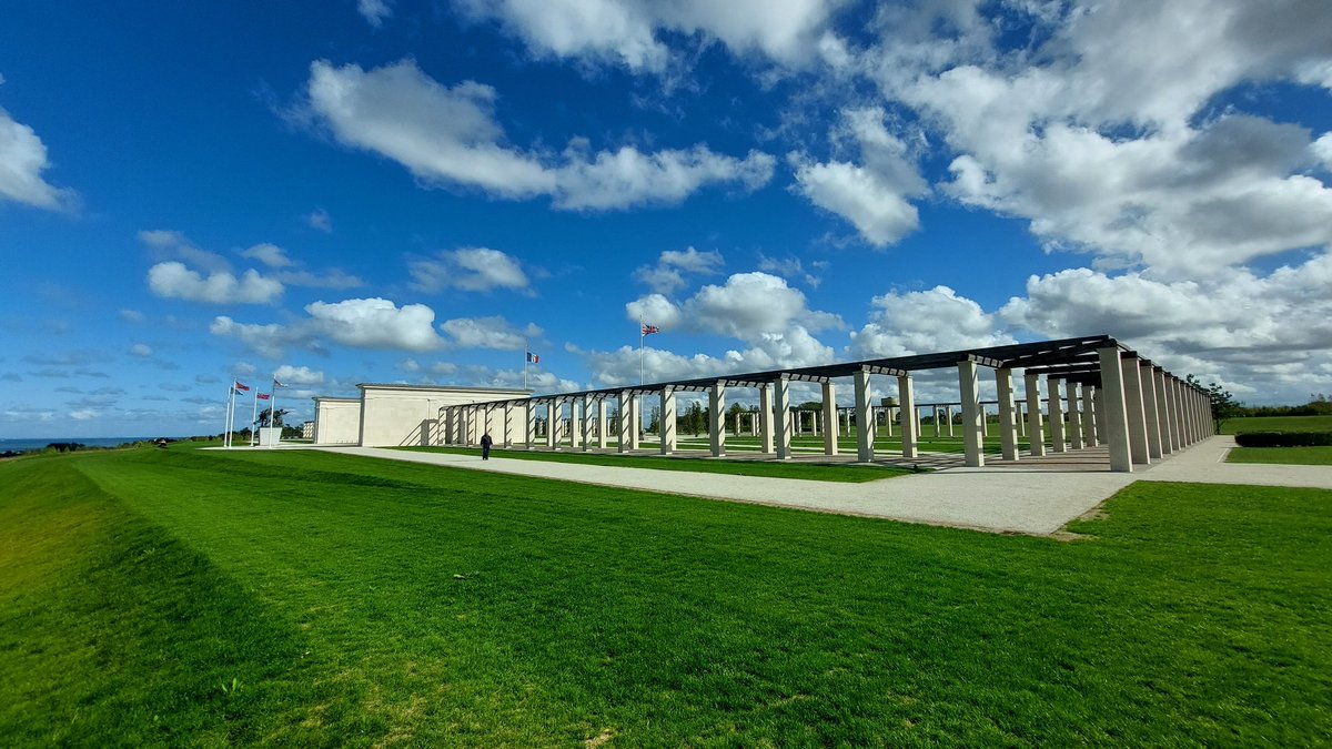 ww1battlefields's tweet photo. In Normandy and visited the British Normandy Memorial today. A beautiful memorial and in a stunning location #normandy #ww1 https://t.co/KN8JzyoUCF