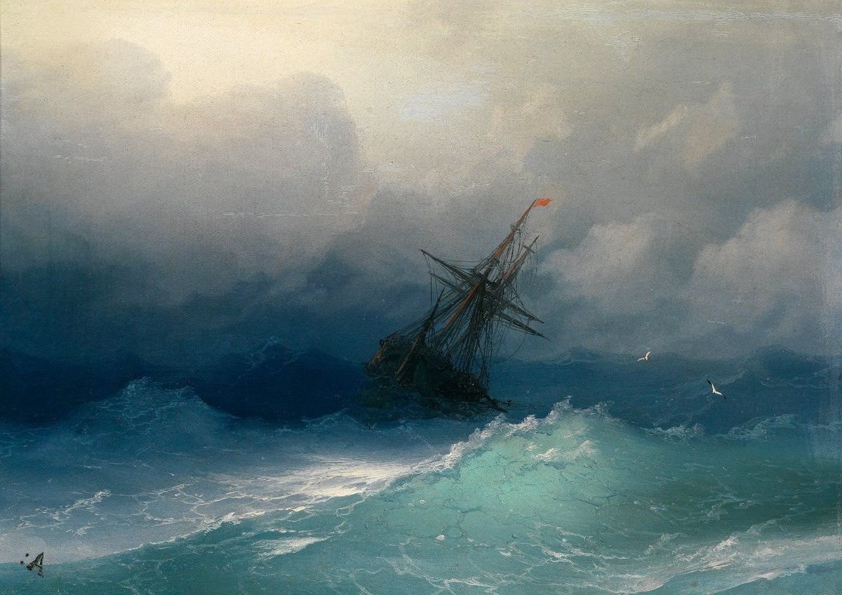 Art_Vanitas's tweet photo. Ivan Aivazovsky (1817-1900). https://t.co/lFnALacvVB