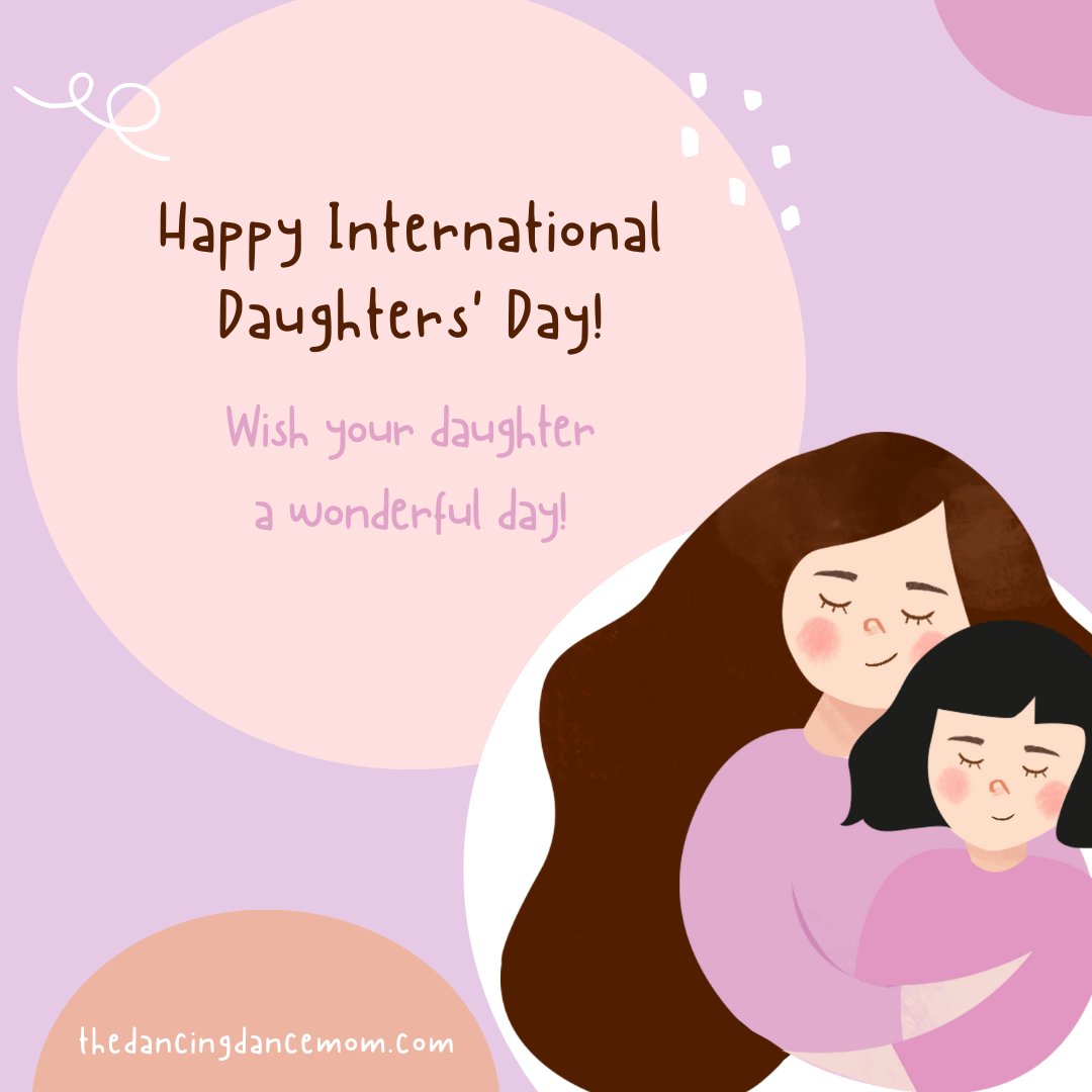 DanzingDanceMom's tweet photo. 👩‍👧 Happy INTERNATIONAL DAUGHTERS' DAY to all the young ladies!
➡️ Drop a pic of your daughter and tell us what you love most about her! 

#internationaldaughtersday #daughters #youngwomen #DaughtersDay2022 #DaughtersDay https://t.co/DbCbuhtwZx