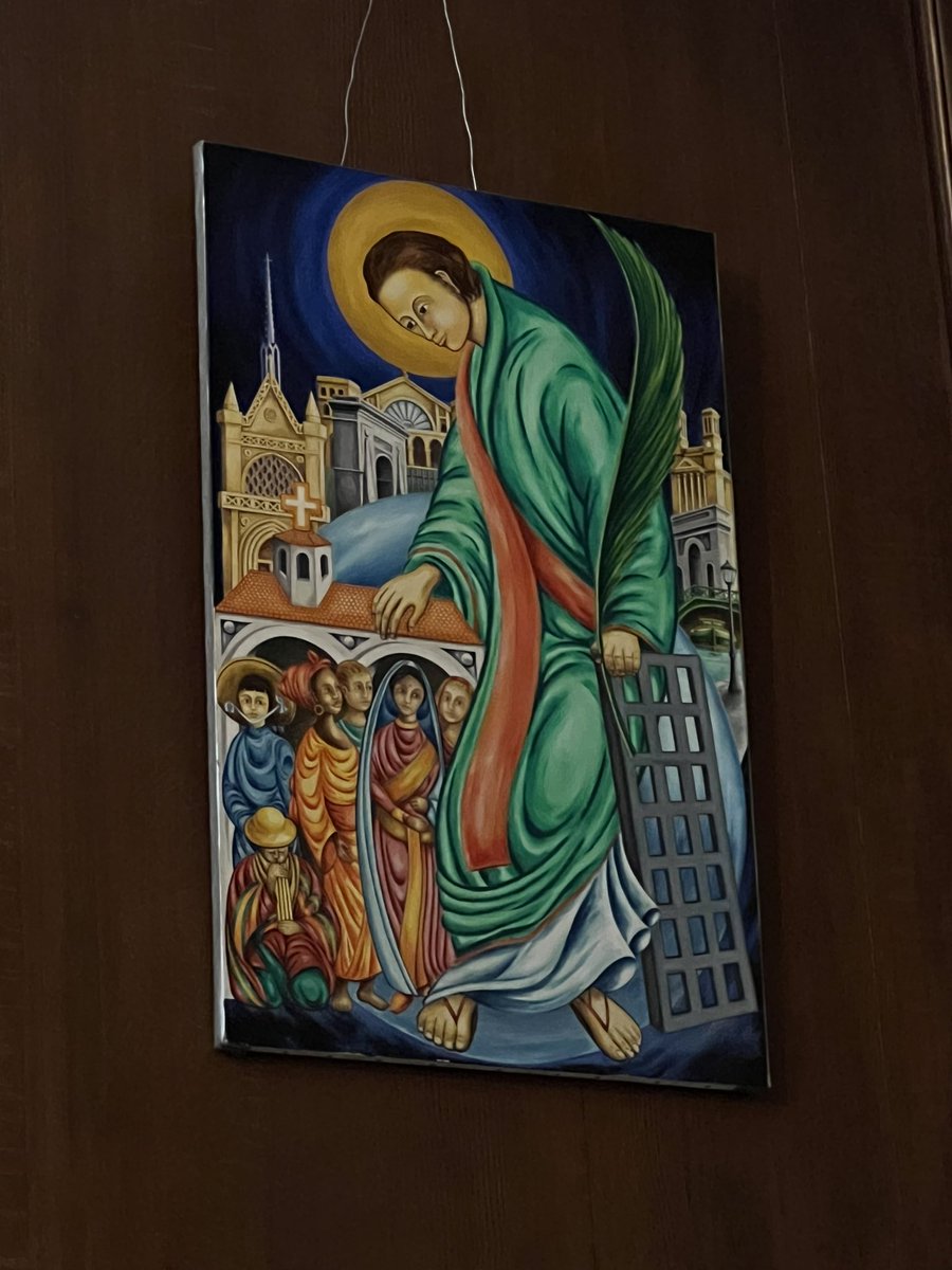 Auch ein Besuch der dem Laurentius von Rom geweihten Kirche gehörte für einen Bibliotheksreferendar natürlich zum Pflichtprogramm.