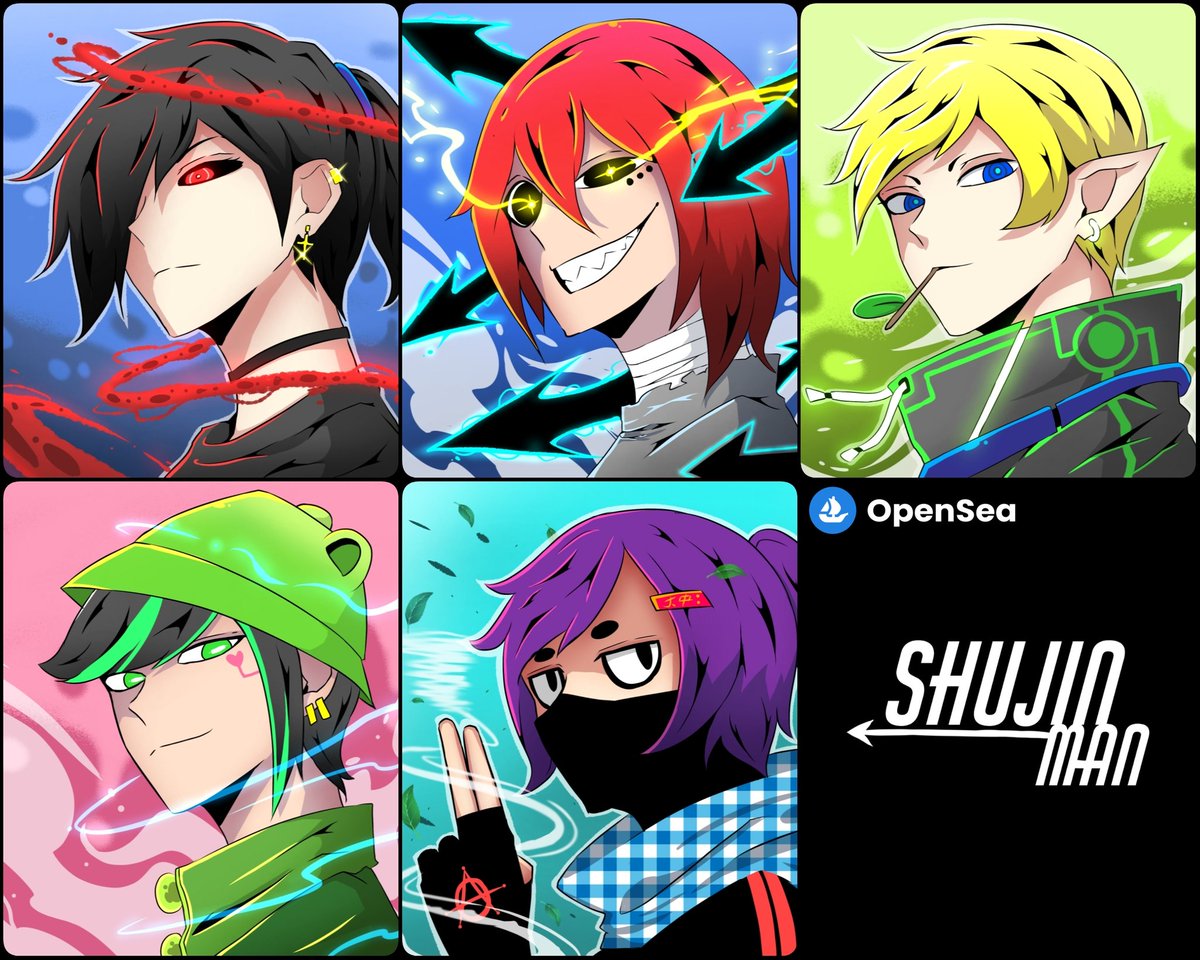 👑NEW 5 DROP👑
They have come and can reserve now.
Opensea : 0.01 $ETH
opensea.io/collection/shu…
.
.
#NFTCommmunity #NFTdrops #NFT買います #NFTs #NFTartists #NFTGiveaway #NFTartwork #opensea #NFTshills #NFTMarketplace