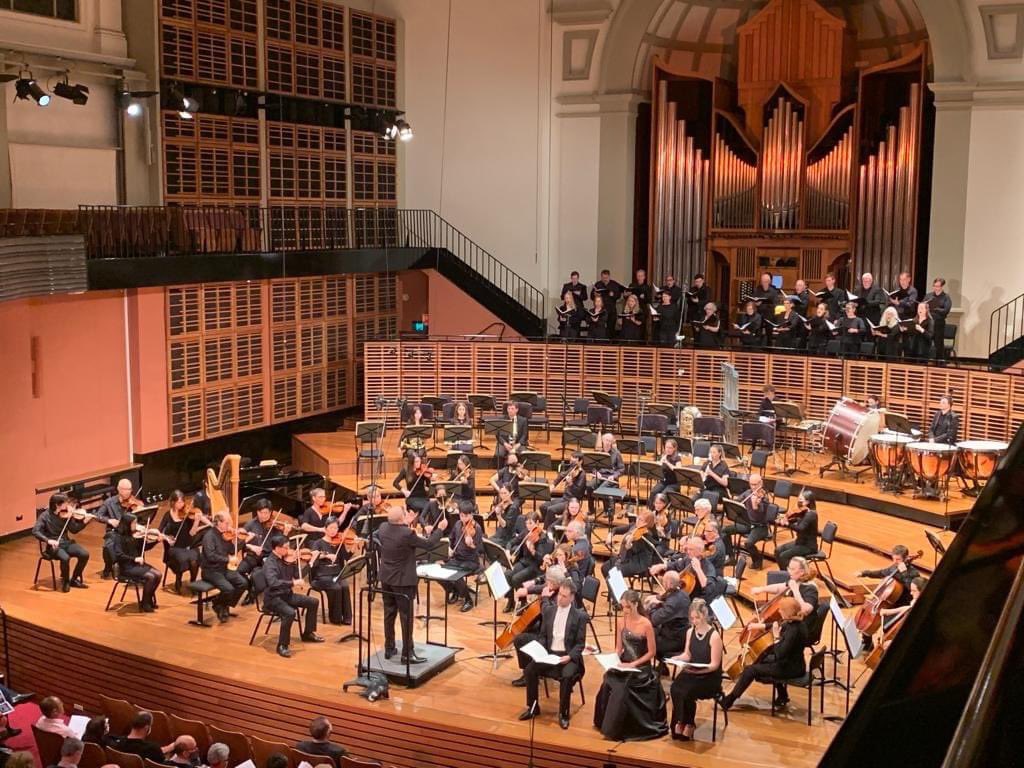 belacappella's tweet photo. What a joy of a concert this was 🎶 Australian premiere of Eric Zeisl's Requiem Ebraeico @sydneycon https://t.co/TBCHxJT697