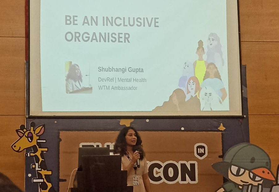 knowShubhangi's tweet image. Shared about inclusivity at Hackcon India today!

#Hackcon @MLHacks