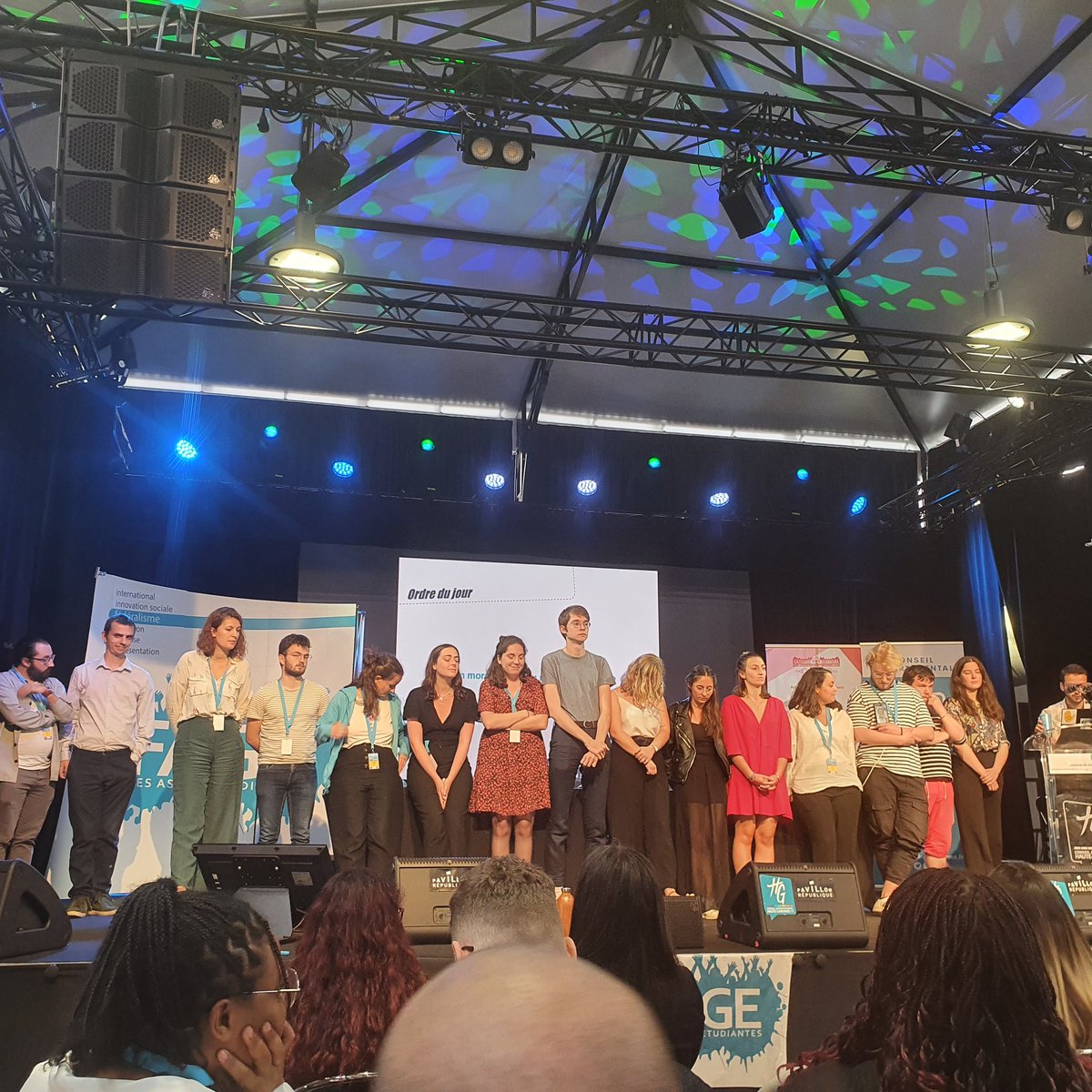 Enzo_FAGE's tweet photo. Ce week-end, j'ai eu l'immense plaisir d'avoir pu participer pour @IA_Nantes au 33e #CongresFAGE organisé par @AGEMP_ !
J'ai hâte de représenter les étudiant.e.s nantais.e.s dans le travail avec le nouveau bureau de @La_FAGE porté par @Etienne_FAGE que je tiens à féliciter ! https://t.co/YgXSR6lwMF