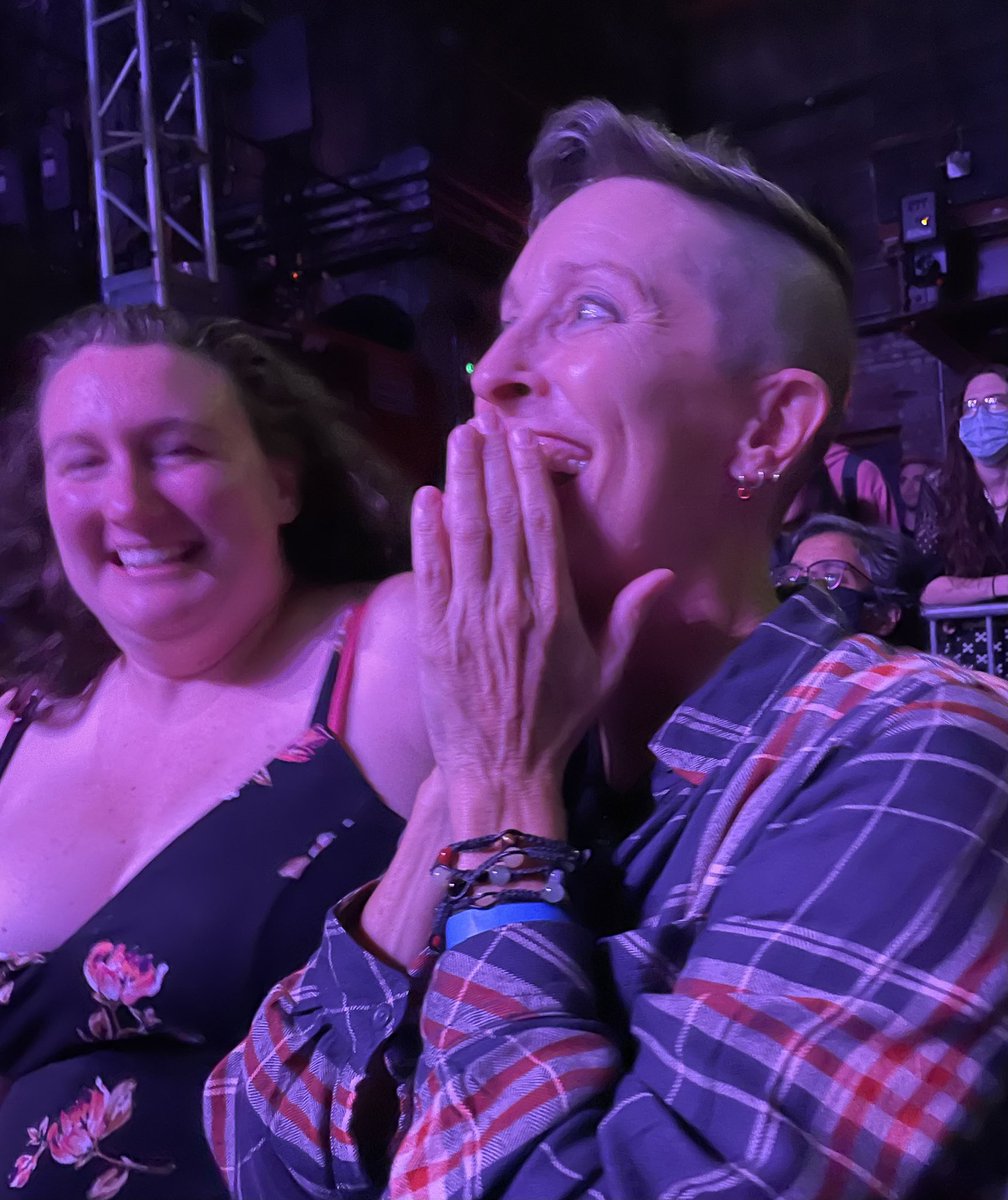Pensta54's tweet photo. @RealLucyLawless In order: Aphrodite and Ares, Ephiny (bloody hell she slayed!!), Xena and Gabrielle, and a beautiful fan reaction from @ScalzoMe. Rob would be so damn proud of this show, seriously!!!! 10/10. This musical is EVERYTHING!! 
#xena #xenawarriorprincess #xenites #xenawarriormusical 🖤 https://t.co/PMn3PnSH7z