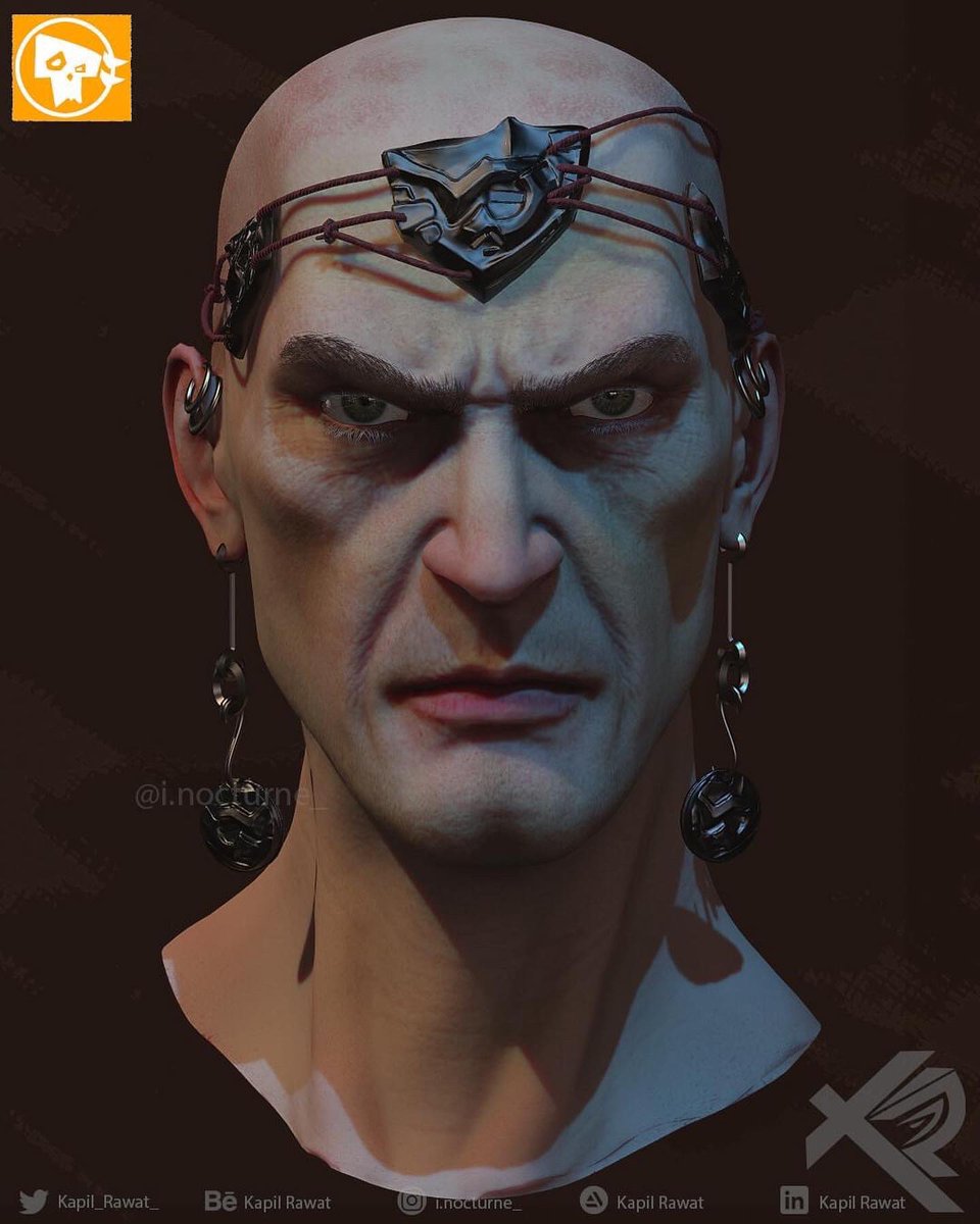 ZartVj's tweet photo. Sharing my student work @Zart OnlineMasterClass 
software used: Zbrush, topogun, substance painter, xgen, marmoset painter. 
More about Zart Onlinemasterclass: https://t.co/I5xAIdqGpJ
#digitalart #3d #3Danimation #3Dartist #zbrush #ArtistOnTwitter #Artist #OnlineClasses https://t.co/n2coHWh92c