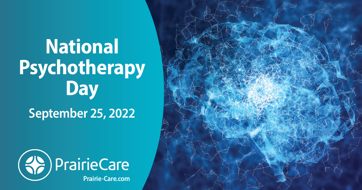 PrairieCare's tweet photo. “Therapy providers at PrairieCare partner with people on their mental health journey in ways that offer hope, compassion and healing, with respect and collaboration." - Dr. Ristau (@DocMomGetnReal) Director of Psychotherapeutics #NationalPsychotherapyDay https://t.co/J5lTD0URz0
