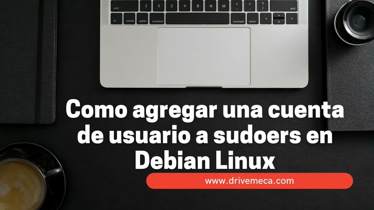 drivemeca's tweet photo. Como agregar una cuenta de usuario a #sudoers en #Debian #Linux  https://t.co/UpJ6e7lRwq https://t.co/nqOpvOFfqb