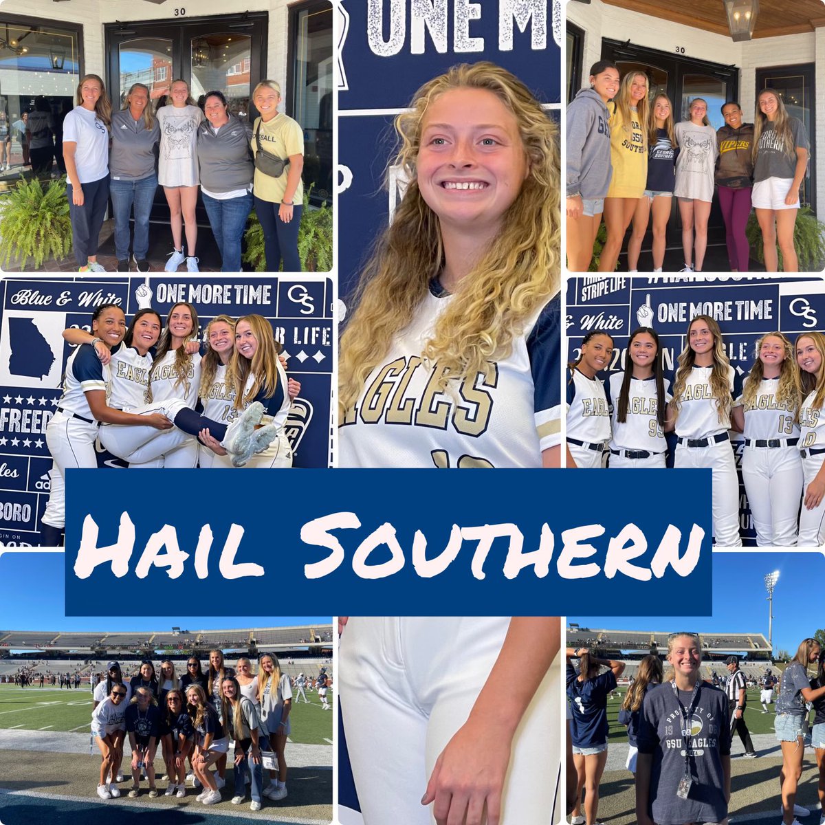 Had an amazing time this weekend with <a href="/GSAthletics_SB/">Georgia Southern Softball</a> and getting to meet all the players and recruits. Weekend was truly everything I had hoped for! Huge thanks to the best host <a href="/kinleyybrooke/">kb</a> and to all the coaches <a href="/CoachPerkinsSB/">Sharon Perkins</a> <a href="/MaryBethDen/">Mary Beth Dennison</a> <a href="/heather_gelbard/">Heather Gelbard</a> #GATA