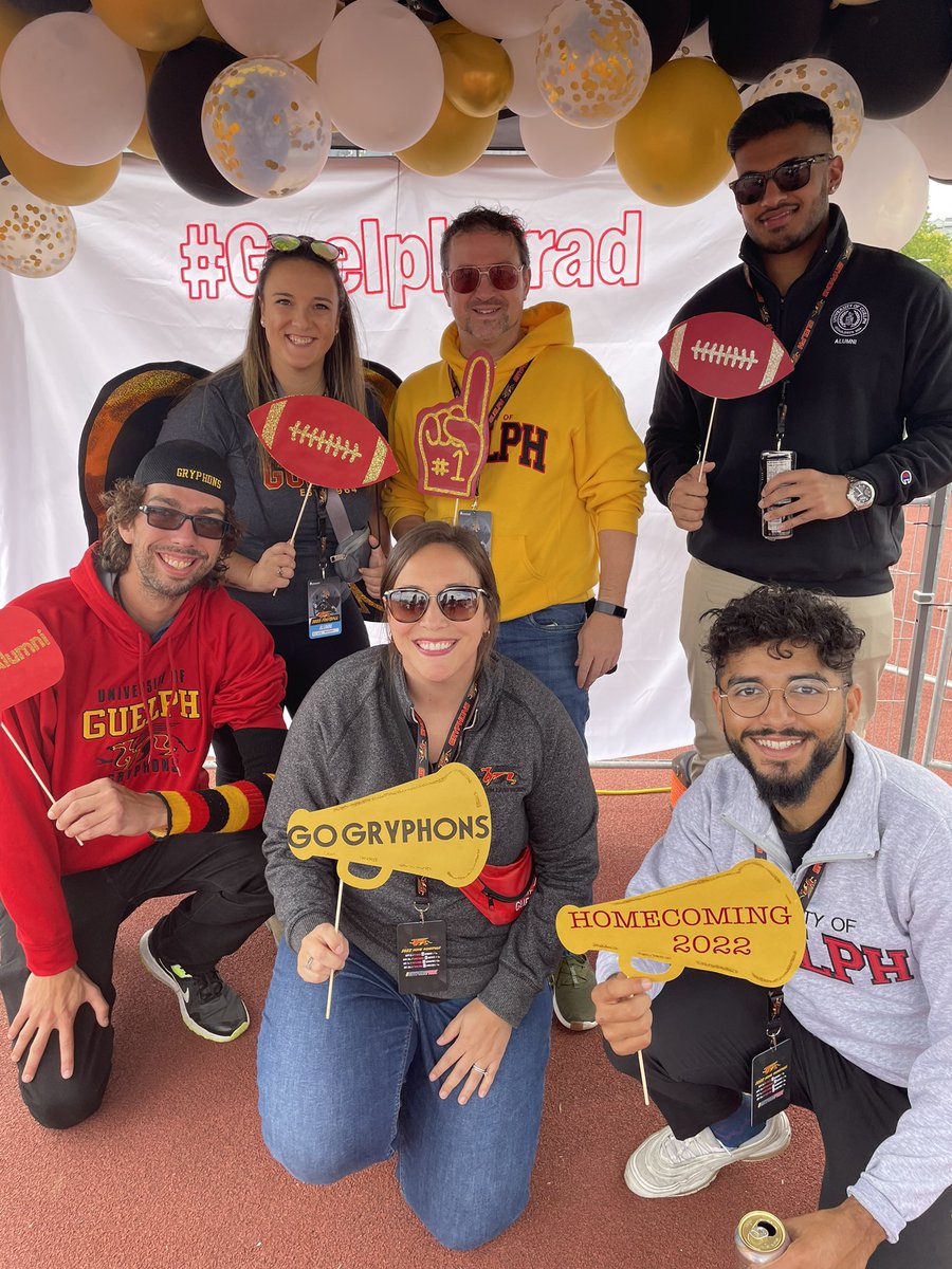cdecaire7's tweet photo. Had a great time cheering on the @guelph_gryphons and connecting with fellow alumni at homecoming with the @UofGAlumni Board of Directors.

I’m honoured to serve as the UGAA President this year and look forward to working with this amazing group of people! #foreveragryphon https://t.co/xOkZFnFGqw