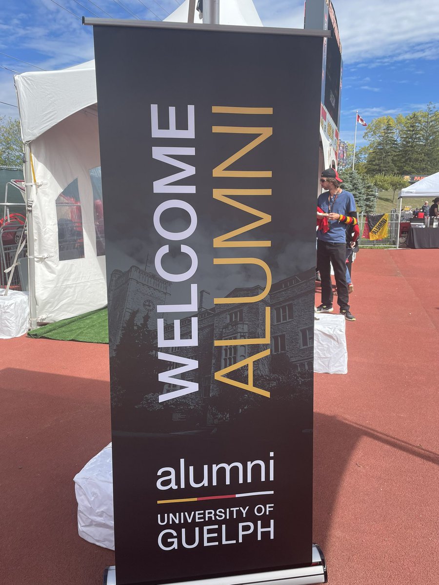 Had a great time cheering on the <a href="/guelph_gryphons/">Guelph Gryphons</a> and connecting with fellow alumni at homecoming with the <a href="/UofGAlumni/">University of Guelph Alumni</a> Board of Directors.

I’m honoured to serve as the UGAA President this year and look forward to working with this amazing group of people! #foreveragryphon