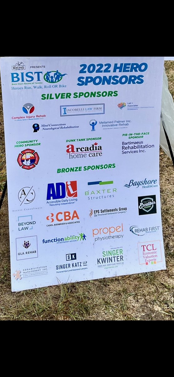 Mind Connections team had a great time at the BIST Heroes 5K Run, Walk, Roll or Bike. A little rain didn't put a damper. Wonderful to have the event back in person after 3 years! #team  #braininjury #fundraising
