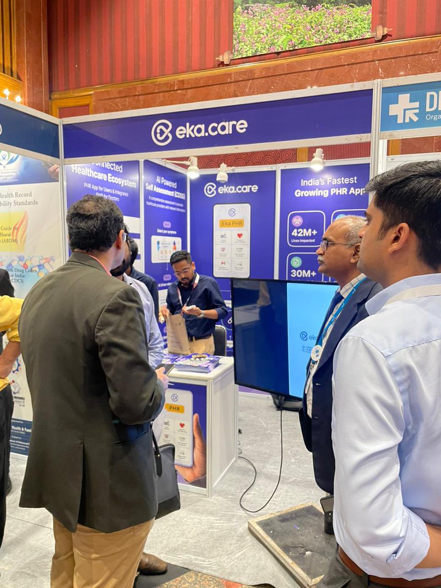 vikalpsahni's tweet image. Thank you @AyushmanNHA @rssharma3 sir, @kanandampillai and everyone at ABDM, big achievement for @ekacareHQ team. Would hv been impossible without ur support, so much to build together 🙏. Congratulations @amit2bharti @sudev @rajatrawat21909 &amp;amp; team 🎉🎊🏆. Onwards and Upwards