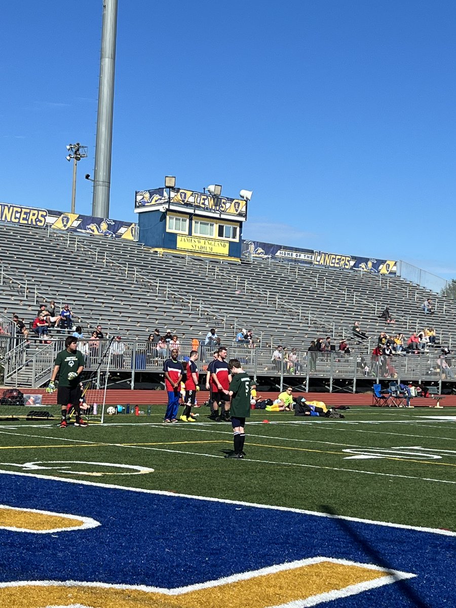 Wakeflsmipa's tweet photo. We kicked off our Special Olympics soccer season yesterday. The athletes did an amazing job and won both games! @SpecialWhs https://t.co/zLVFXhLfOa