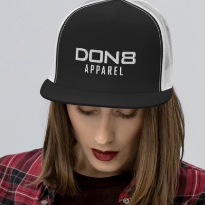 #NewProfilePic These #DON8 Apparel truckers are in stock and ready to ship! #donate #don8apparel #dogood #faithbasedapparel