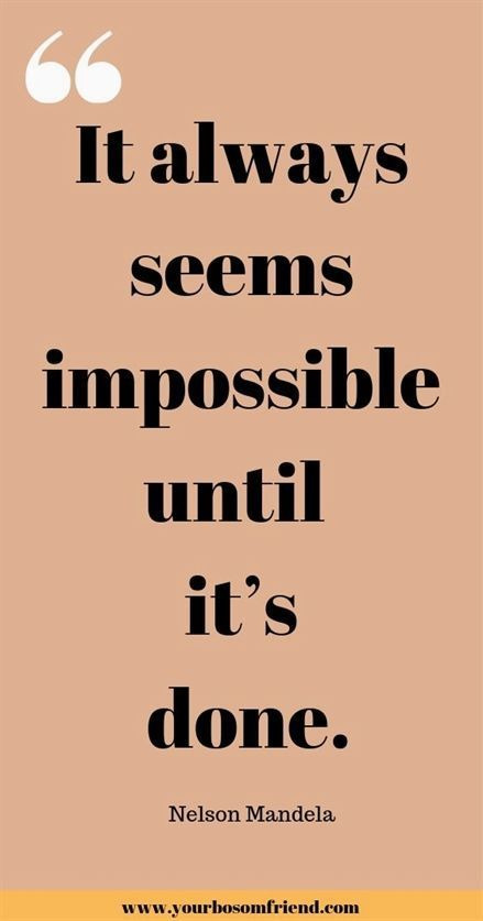 thirdyrom's tweet photo. Day 16
[09/25/22, 10:15am]

“It always seems impossible until it's done."

#21dayspositivitychallenge #day16 https://t.co/aqZr4mzruj
