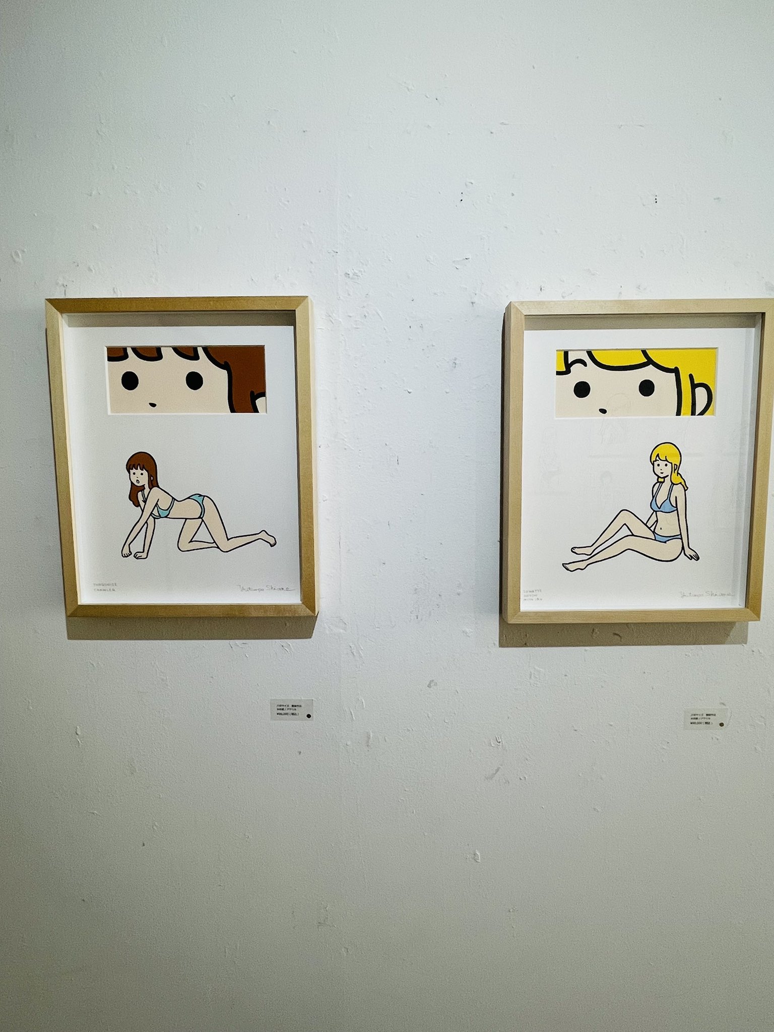 白根ゆたんぽ オリジナル ドローイング作品 原画