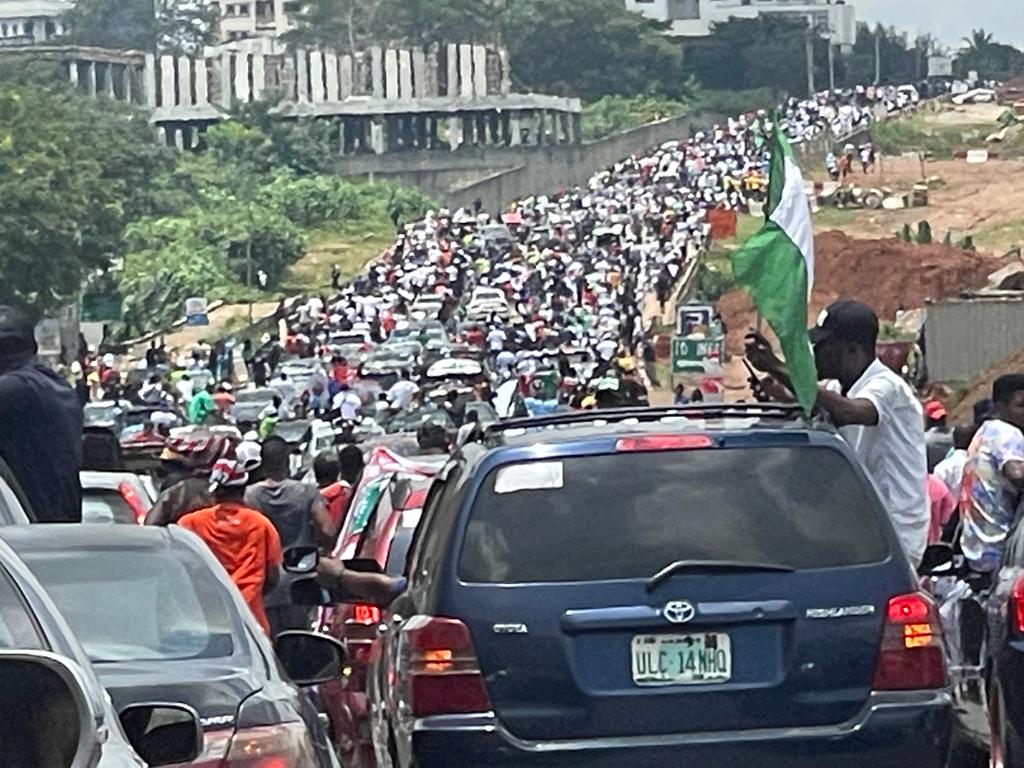 HarmlessHQ's tweet photo. My fellow APC members, don't mind these Obidients and there useless rallies. All of them don't have PVC. Infact, all there family members don't have PVC. Na only our APC members get PVC for this country. 😎

Masters and PhD Audioleak Allysn Wike https://t.co/8Fu9a3h84H