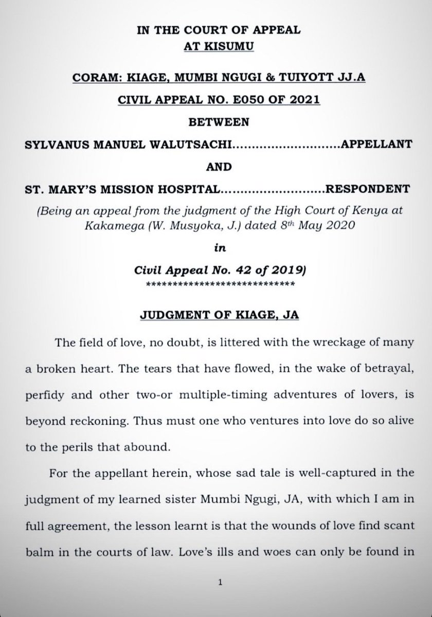 geraldbitok's tweet photo. Take your time and read this judgment🤣 https://t.co/jiEpYO1yMC