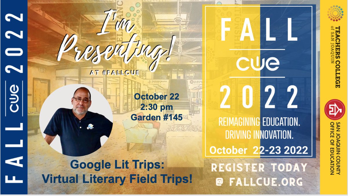 jburg's tweet photo. Presenting "Google Lit Trips: Virtual Literary Field Trips" and  "Google Earth's Muli-Media Place-Based Project Creation Tool." Please RT @cueinc @GoogleLitTrips https://t.co/HfC2jZVng3