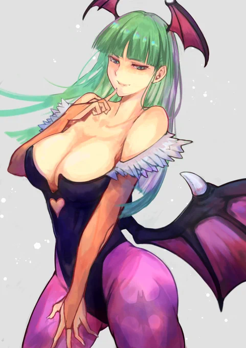 Morrigan Aensland#格ゲーキャラ描こうぜ#Darkstalkers 