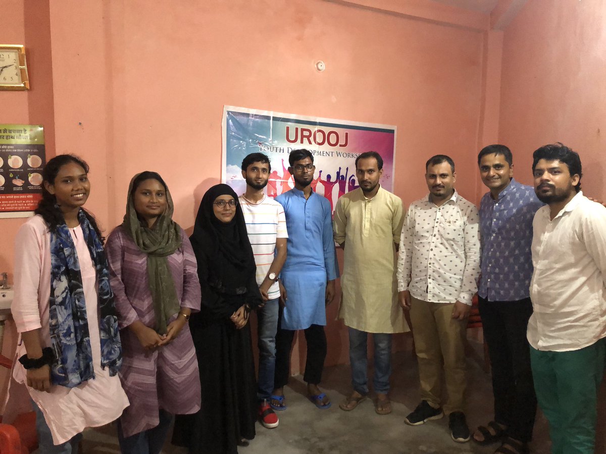 ronabraham83's tweet photo. Am in Patna today and got to spend time with volunteers of Urooj, a youth dev initiative that focusses on providing life skills to Muslim youth from diverse backgrounds. We spoke about their aspirations, their political views, &amp; the challenges they face, including discrimination. https://t.co/lLjnnaNQBH