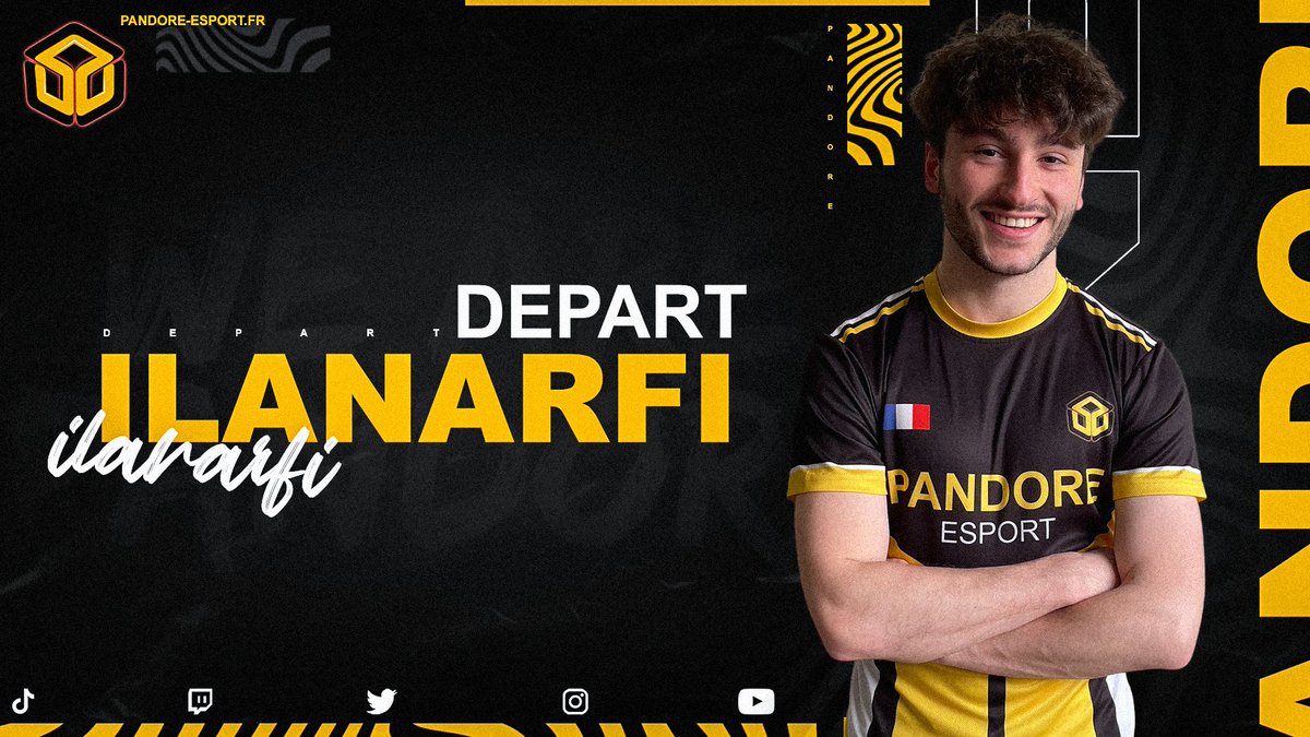 Pandore_esport's tweet photo. [ #FIFA ]

Nous annonçons le départ de nos deux joueurs @ilanarfi_ et @RedlabelXFIFA après un an à nos côtés ! 

Merci messieurs pour cette année passée ensemble, quelques souvenirs au passage c'est le principal 🖤💛

Annonce FIFA très prochainement 👀
#WeArePandore ⚫️🟡 https://t.co/DebAjllRGP