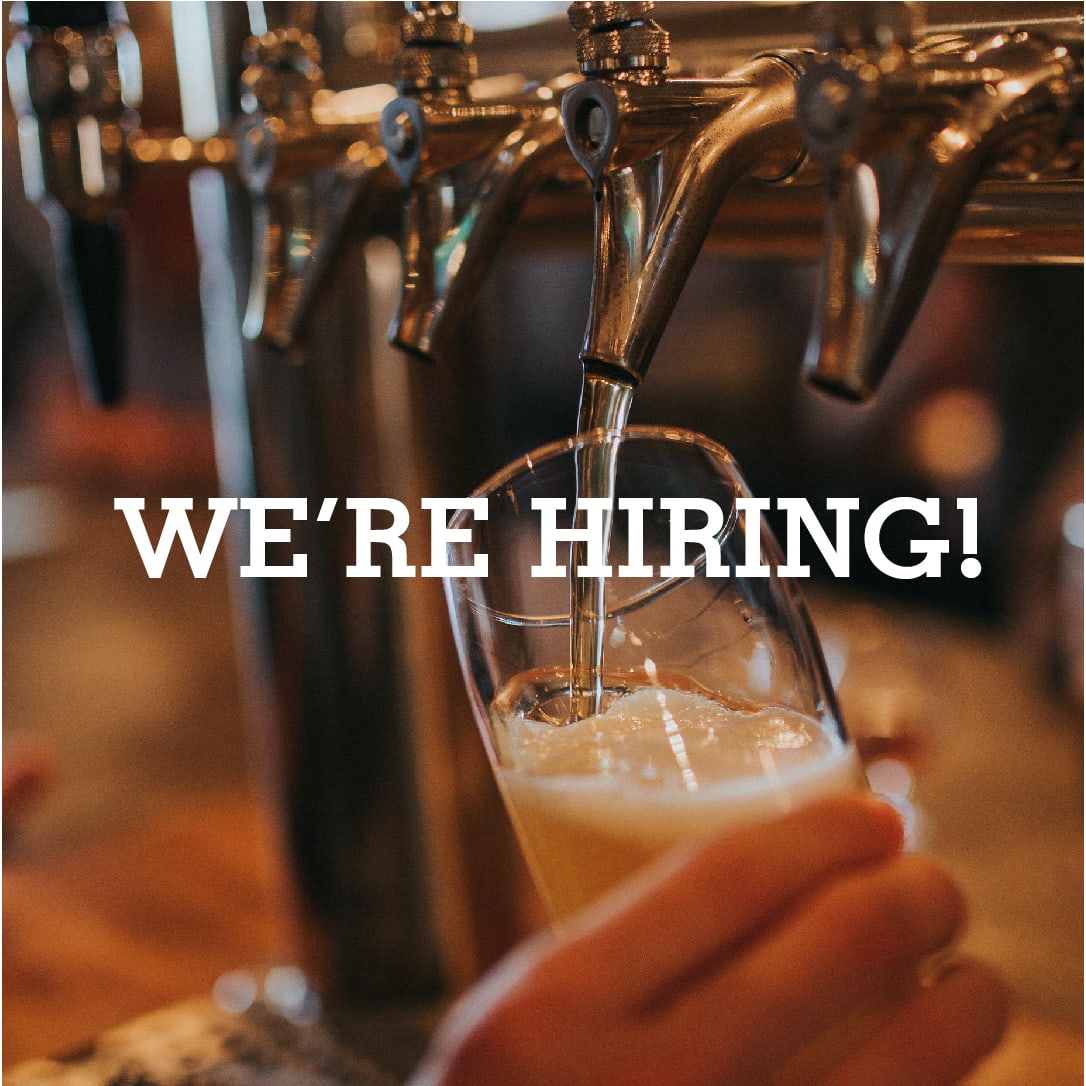 We’re looking for positive and energetic personalities to join our floor and bar team. Come in for a chat or drop us an email.