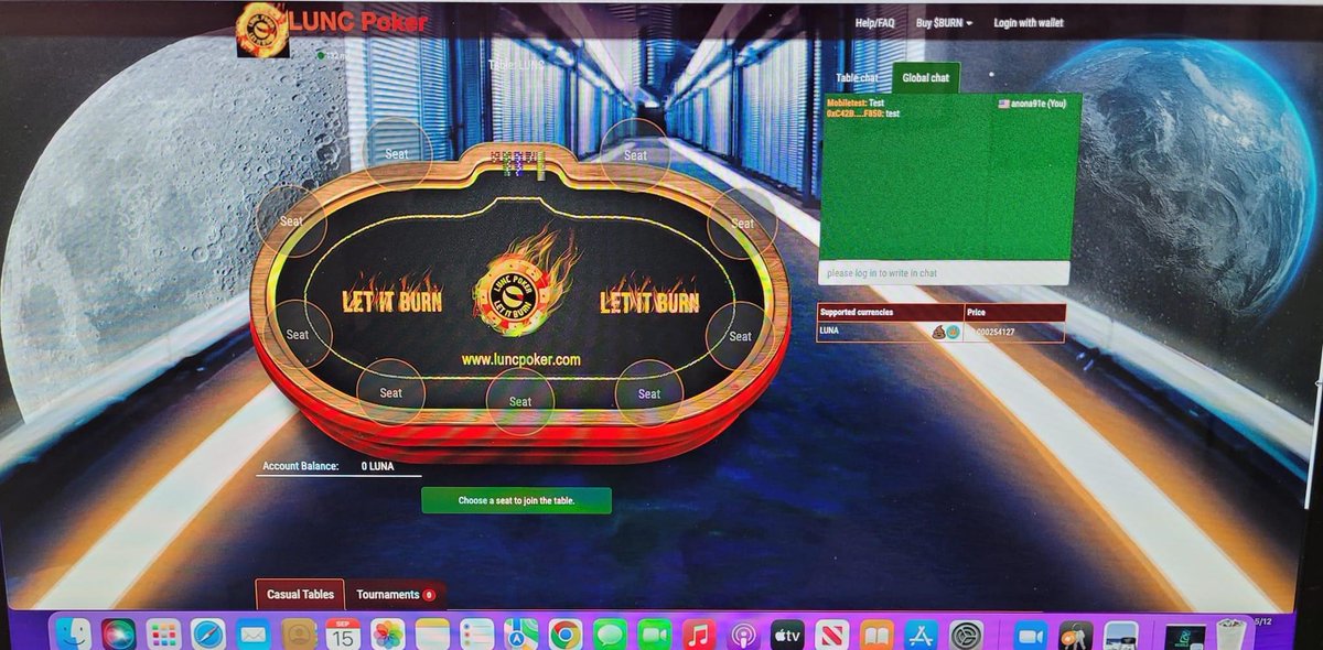 LuncPoker's tweet photo. #LUNCCcommunity  we have a live utility up ready to go and to burn $LUNC.  Everyone talking about #BoycottBinance  while we over here providing a real working utility!  And our token $BURN burns 3 percent Lunc 

@CryptoKing_NFT  @RLRcryptoverse  @bull_bnb @ClassyCrypto_  @Perry8k https://t.co/zR1uiZabnX