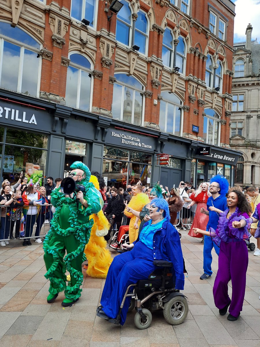 @MJSundi <a href="/BirminghamPride/">Birmingham Pride</a> <a href="/pseudodeviant/">crip the planet! 🏴♿</a> <a href="/kingbluromantic/">Blü Romantic</a> <a href="/FattProjects/">FattProjects</a> <a href="/LaceyMcFadyen/">Lacey Lou 🌙</a> Such an amazing start to the parade and you all looked incredible doing it <a href="/DahliahRivers/">Dahliah Rivers</a> <a href="/FattButcher/">Fatt Butcher</a> <a href="/pseudodeviant/">crip the planet! 🏴♿</a> ❤️🧡💛💚💙💜🤎🖤