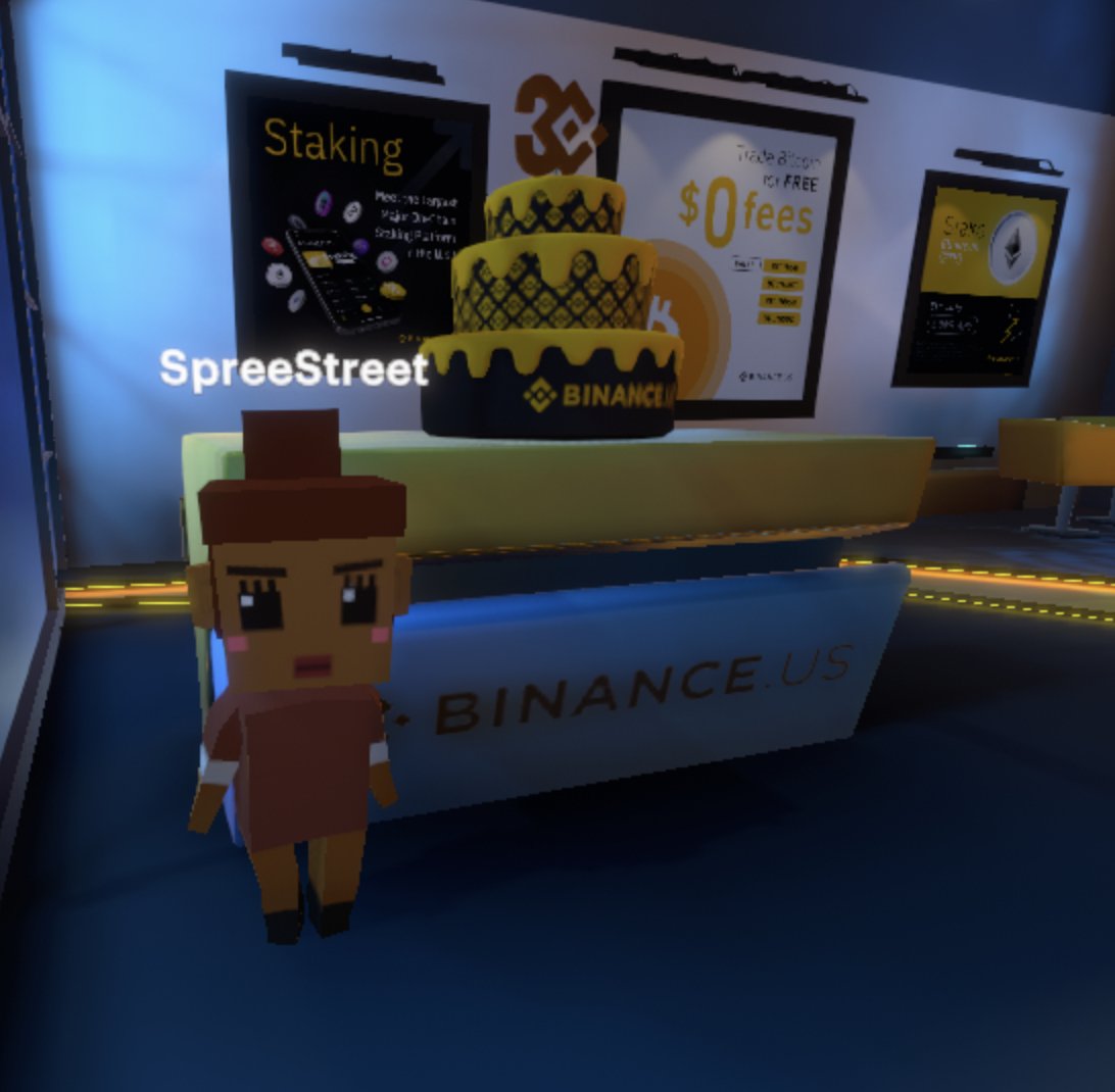 SpreeStreet's tweet photo. @BinanceUS @_portals_ #BinanceUSTurns3  @NomadCharlie_ https://t.co/BccLNaBr8d