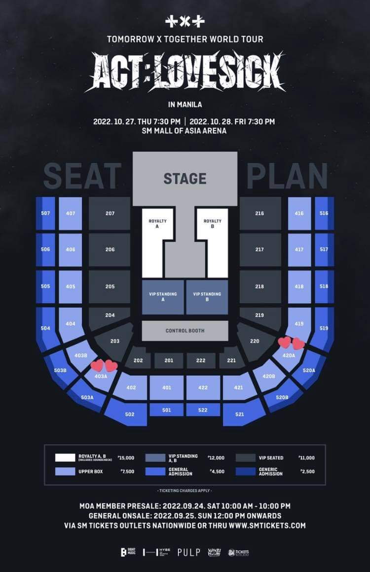 bellaaaaaahehe's tweet photo. WTT LFT looking for willing to trade

TXT ACT: Lovesick in Manila
DAY 2 Oct 28
♡ 1 UB Upper Box ticket ♡

» HAVE: section 420A and section 403A
» WANT: 
    > my 420A for your 403A
    > my 403A for your 420A
» MEET UP ONLY weekend or d-day

#ACTLOVESICKinMANILA https://t.co/TP0sy5YNx5