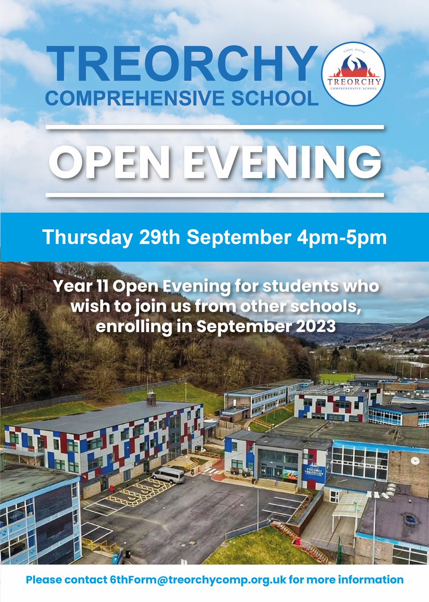 Treorchy Sixth Form tweet media
