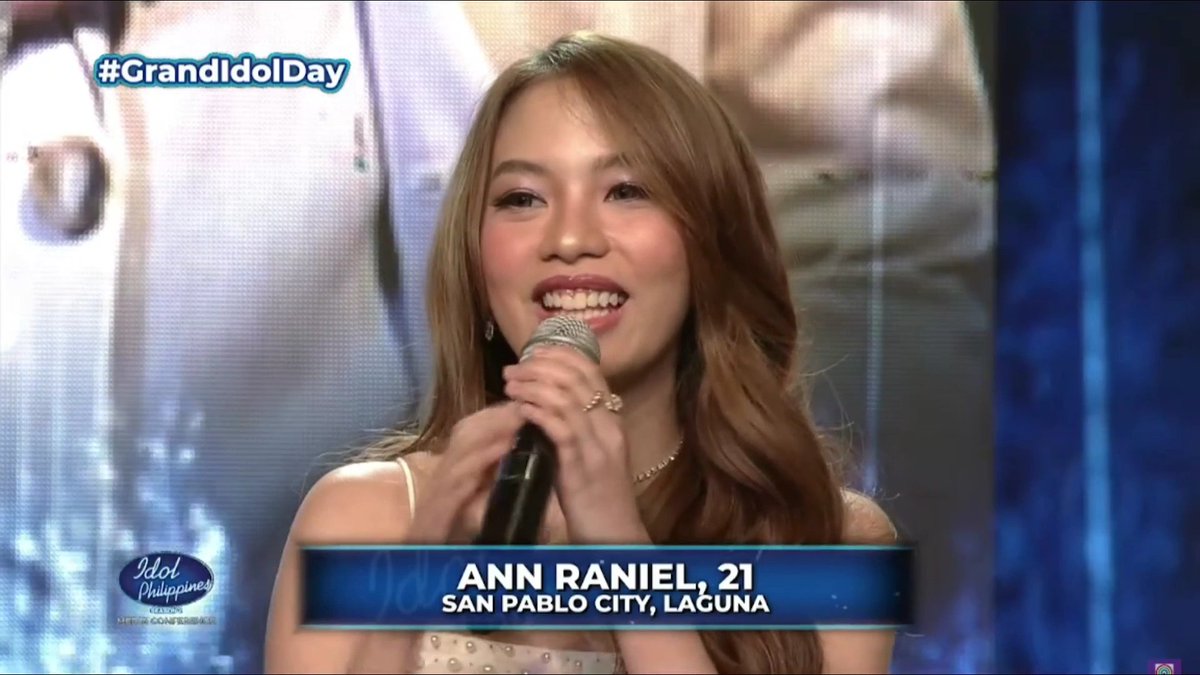 factsidolraniel's tweet photo. Sobrang ganda at galing mo Ann Raniel 

#GrandIDOLDay 
#AnnRaniel https://t.co/ltfiXPPSWU