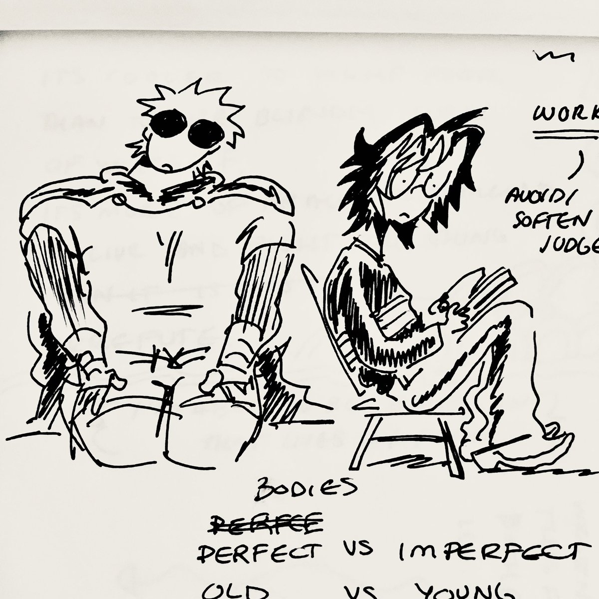 an old gideon. n me . unrelated