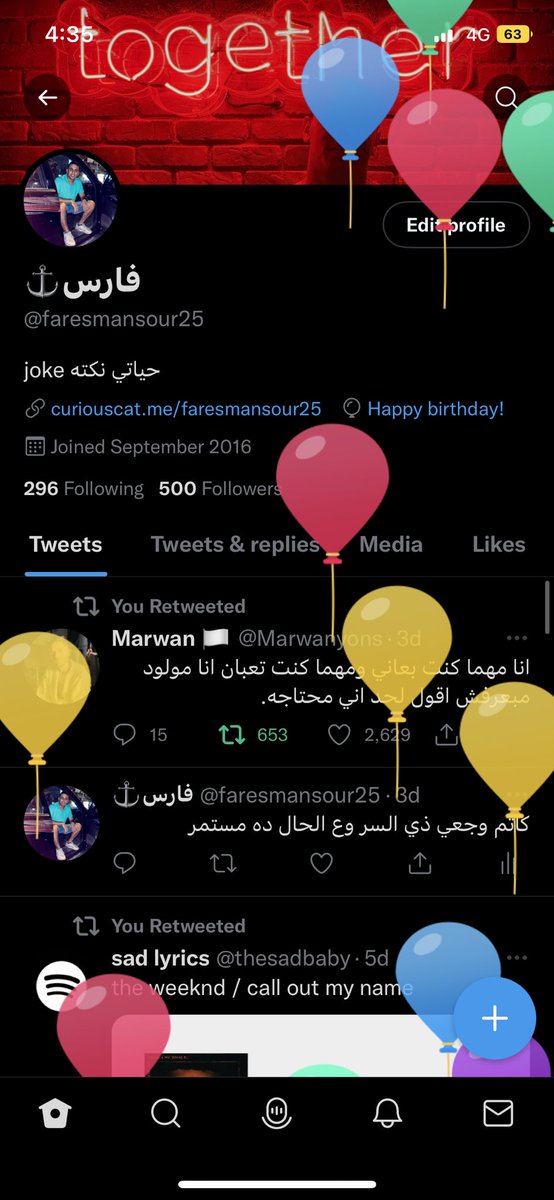 faresmansour25's tweet photo. #newprofil new chapter 🎊❤️ https://t.co/E7PcwhG0Is