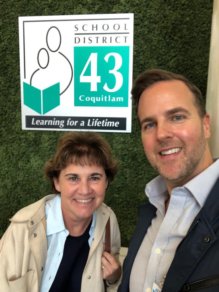 Coquitlam_IntEd's tweet photo. Thank you to all our education partners from Spain, Germany, China, Netherlands, Korea, Brazil &amp; Mexico that came to see the new @sd43bc Board Office and spend some time with the IE staff!

#MyCoquitlamEd #studyabroad #highschool #intled #coquitlam #vancouver #canada #education https://t.co/ZlhzMVqL0H