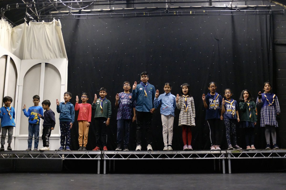 sallylockey's tweet photo. Thanks to project manager #hayleybeecher & artistic producer #nathangeering for letting me pop my head in the door of rehearsals of the @RightUpRStreet project with @71stDoncaster at the @little_theatre #scoutolymics Can’t wait 4 the final performance @ace_thenorth @MyDoncaster https://t.co/qBvTYieEFY