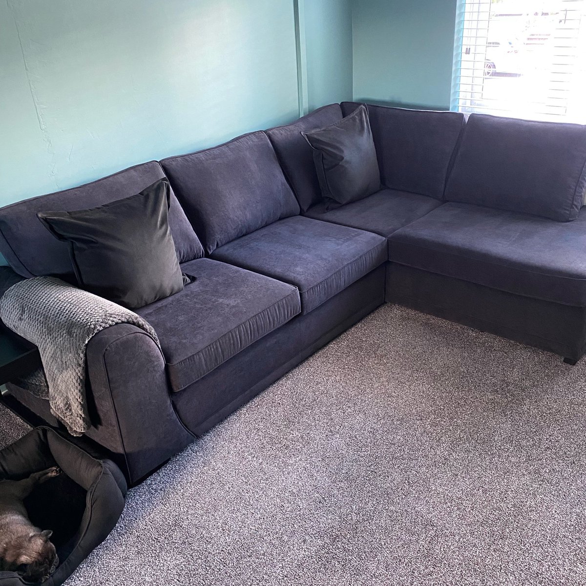 MarkHulme_'s tweet photo. Only five months in and I’ve changed the sofa already. I get bored easily!
🛋️⬛️🤷🏼♂️
#mydfs #sofa #sofas #corner #cornersofa #settee #black #allblack #blacksofa #blacksettee #allblackeverything #home #homes #homeinspo #homedecor #homestyle #homeideas #homedesign #homesweethome @DFS https://t.co/0Nn1nj9XPw